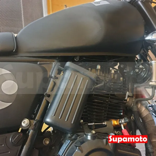 【Supamoto】多功能儲物筒-方形 (復古檔車/工具筒/工具包/防水/加掛包包)