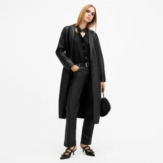 【ALLSAINTS】AIRE 羊皮西裝外套Black W011LB(常規版型)