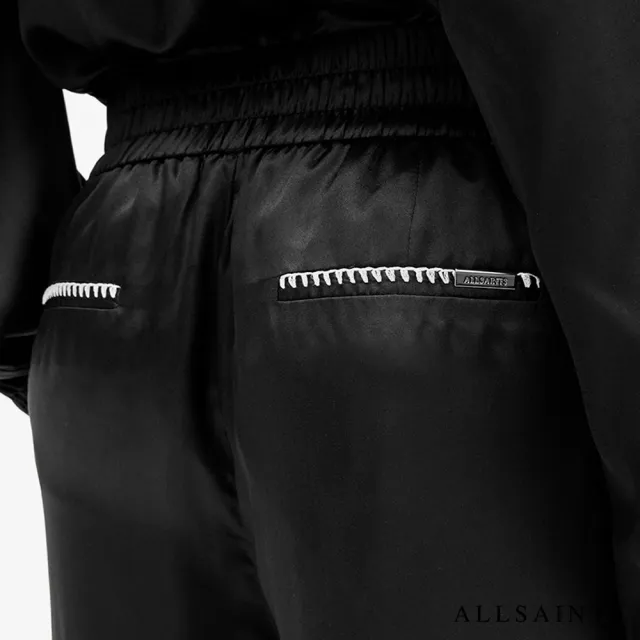 【ALLSAINTS】CHARLI STITCH 長褲Black W010TB(常規版型)