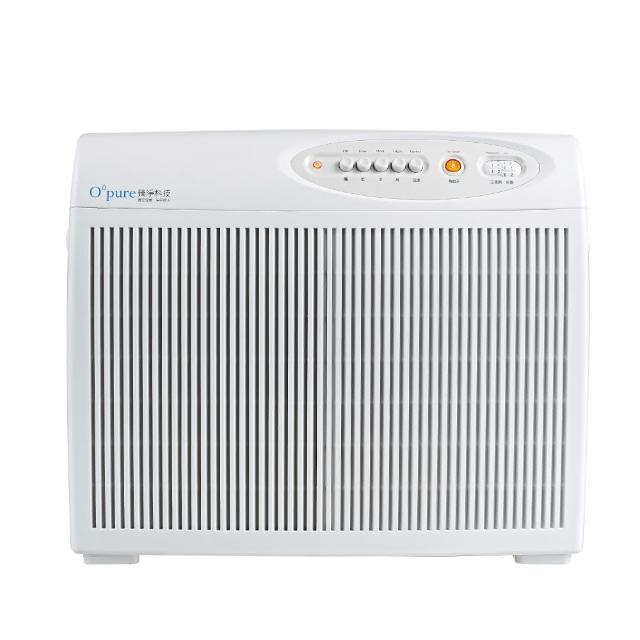 【Opure 臻淨】買一送一 A2 高效抗敏HEPA負離子空氣清淨機(阿肥機活性碳顆粒加強版)