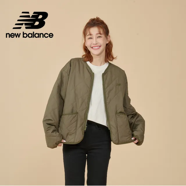 【NEW BALANCE】NB 菱格輕薄防潑水外套_女性_WJ43517ACK_WJ43517DMO_WJ43517LIN(美版 版型偏大)