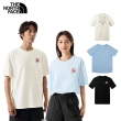 【The North Face 官方旗艦】男女款短Tee-印花款/基本款系列(多款可選)