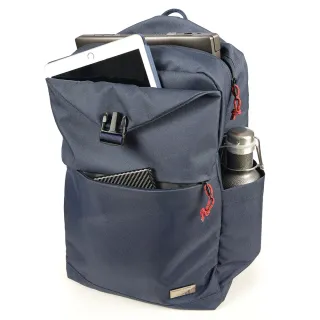 【Troika】父親節禮物 GO URBAN LAPTOP RUCKSACK商務背包#防水包 rPET環保材質(16公升大容量可站立