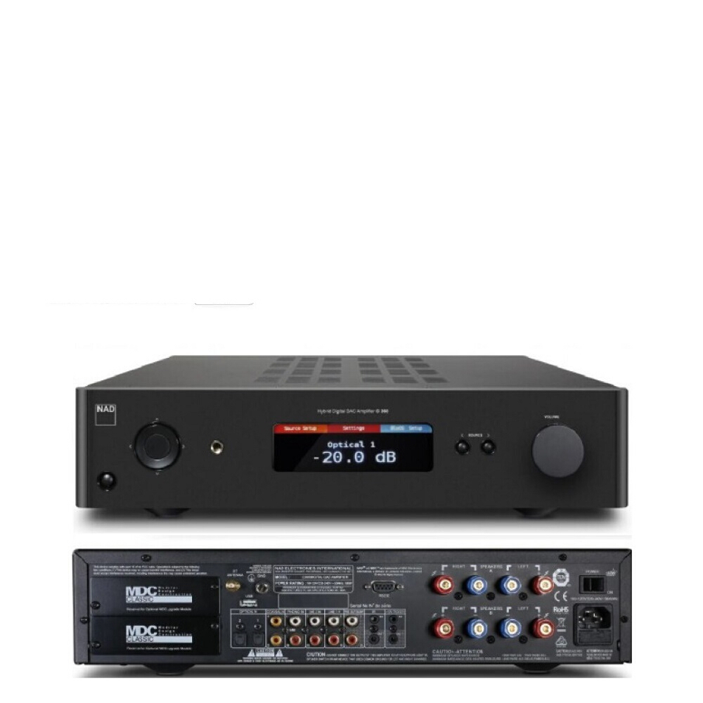 【NAD】C-368 綜合擴大機 含 BLUOS-MODULE 串流模組(C368 福利品)