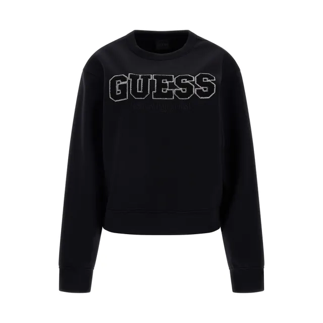 【GUESS】雙11 男女款-經典LOGO/刺繡 休閒大學T(多款選)