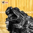 【財神小舖】逢凶化吉 黑曜石龍龜擺件 鎮宅寶物(已開光 招財 開運 銅錢 辦公桌 高雄進寶財神廟)