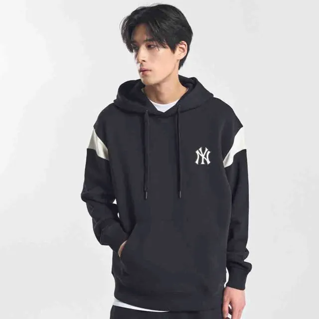 【MLB】連帽上衣 帽T Varsity系列 紐約洋基隊(3AHDV0244-50BKS)