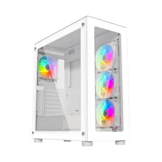 【技嘉平台】R7八核GeForce RTX 4060{黑蝕龍K22C}電競電腦(R7-7700/B650/32G D5/1TB/WIFI)