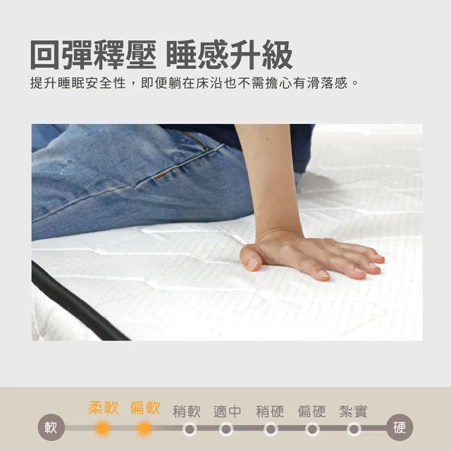 【ASSARI】雙人加大3M防潑水3D透氣雙面可睡12cm日式床墊6x6.2尺x12cm