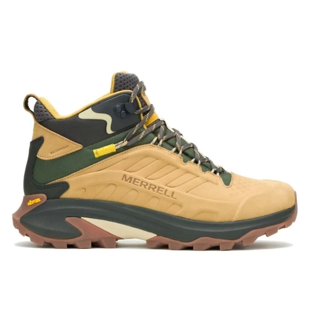 MERRELL Moab Speed 2 Ltr Mid Wp 男 登山鞋 中筒 防潑水 卡其(ML038425)