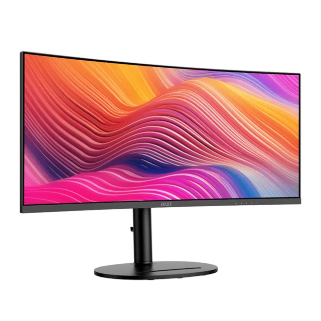 【MSI 微星】MODERN MD342CQP 34型 VA 120Hz 21:9 曲面螢幕(1500R曲率/HDMI/Type-C/1ms MPRT)