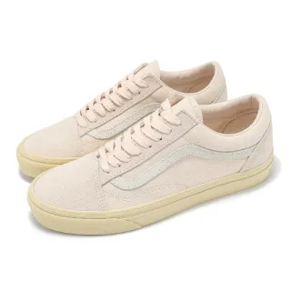 【VANS】休閒鞋 Old Skool 男鞋 女鞋 粉 米白 帆布 低筒 板鞋 情侶鞋(VN000D3HD6B)