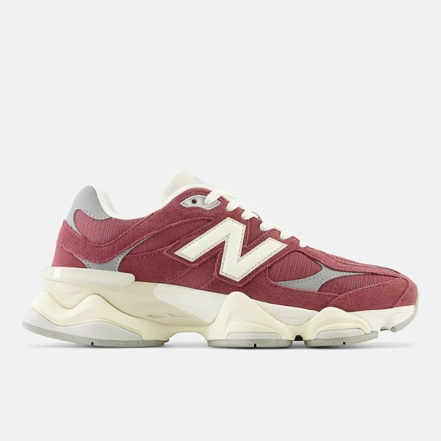 NEW BALANCE 男女 休閒鞋 運動 Y2K 復古 D楦 NB 9060 麂皮 緩震 酒紅(U9060VNA)