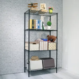 【居家cheaper】MIT耐重型四層架91X46X180cm (鐵架/收納/櫃子/電器櫃/層架/簽到)