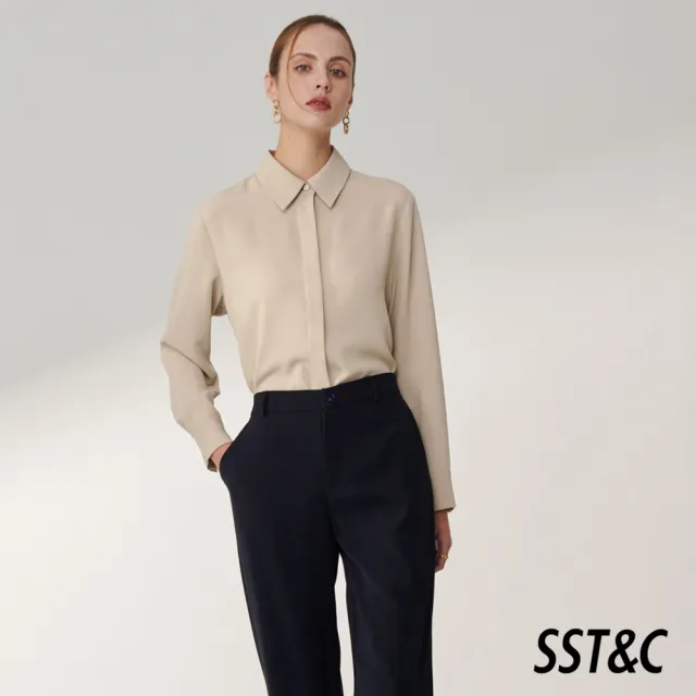 【SST&C】女裝 奶茶色微寬版上著01082409002(換季55折)