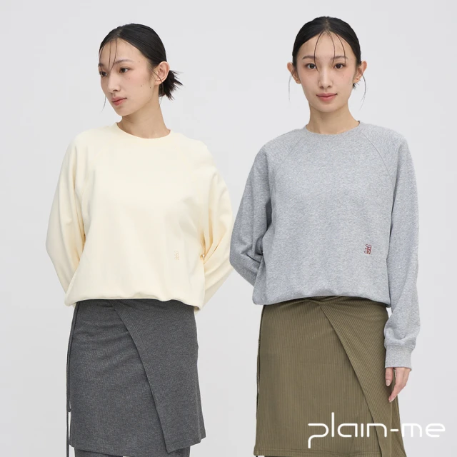 plain-me 雙11 社長條紋長TEE PLN0064-