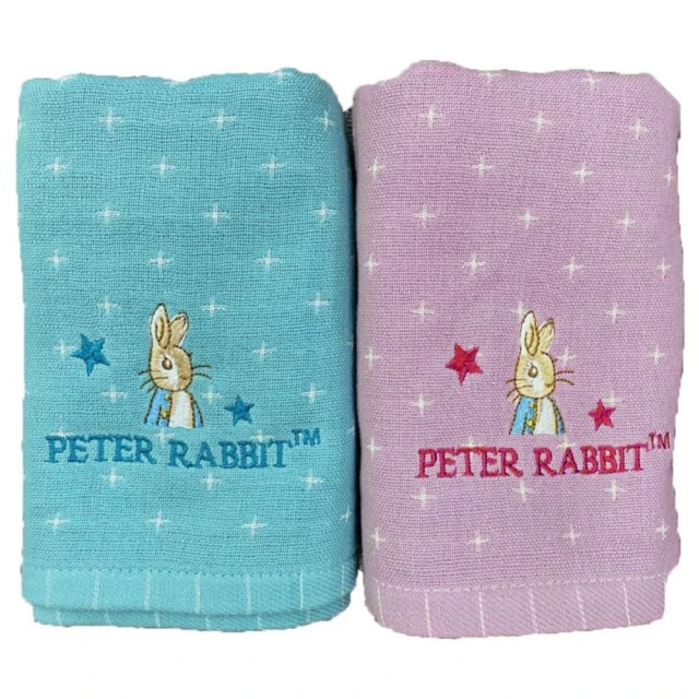 PETER RABBIT 比得兔PETER RABBIT 比得兔 6入 星空紗布繡毛巾(FZ-AC3226PR)