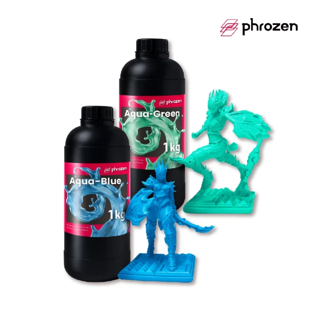 Phrozen普羅森 湖水超高精細樹脂1KG(5色可選)好評