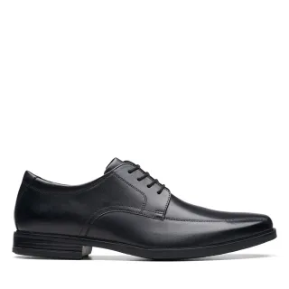 【Clarks】男鞋 皮鞋 Howard Over  微方頭柔軟皮革紳士鞋(CLM74925D)
