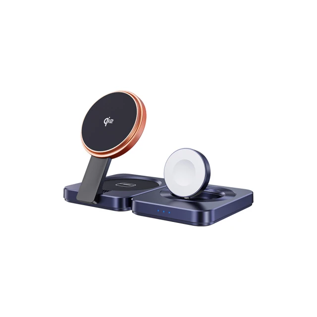 Philips 飛利浦 1+1超值組合 黑金剛磁吸三合一磁吸