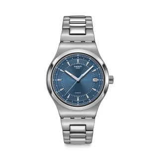 【SWATCH】SHIMMER AT DUSK 金屬機械手錶/男錶/女錶/瑞士製造 YIS435G(42mm)
