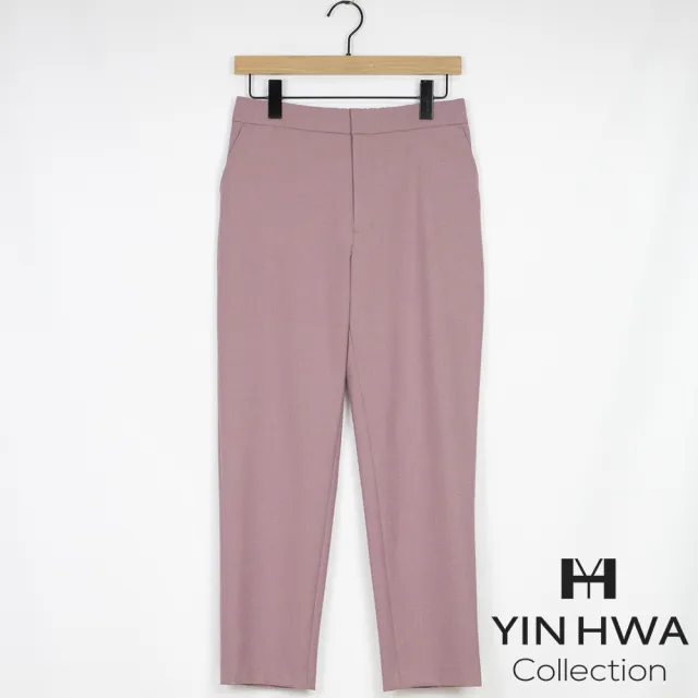 【YIN HWA 盈樺】C`EST MOIJEU 俐落時尚簡約合身西裝褲