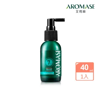 【Aromase 艾瑪絲】全效型草本強健養髮精華液-涼感 40ml(強健髮根/長效控油/調理頭皮屑)