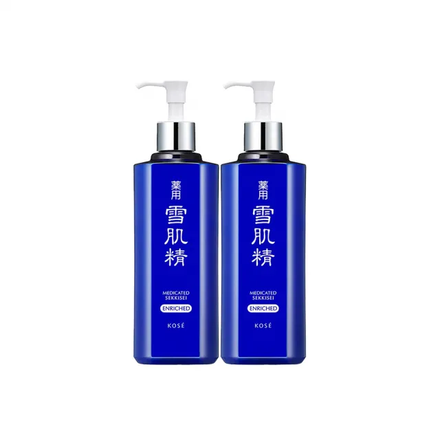 【KOSE 高絲】雪肌精化妝水500ml 買1送1(共2入)