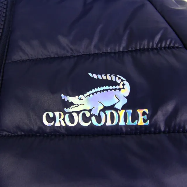 【Crocodile Junior 小鱷魚童裝】『小鱷魚童裝』雷射鱷魚LOGO 鋪棉外套(產品編號 : U66702-05)