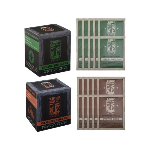 【TRIBO COFFEE】冠軍烘豆師配方款(2盒/20入; 精品咖啡)