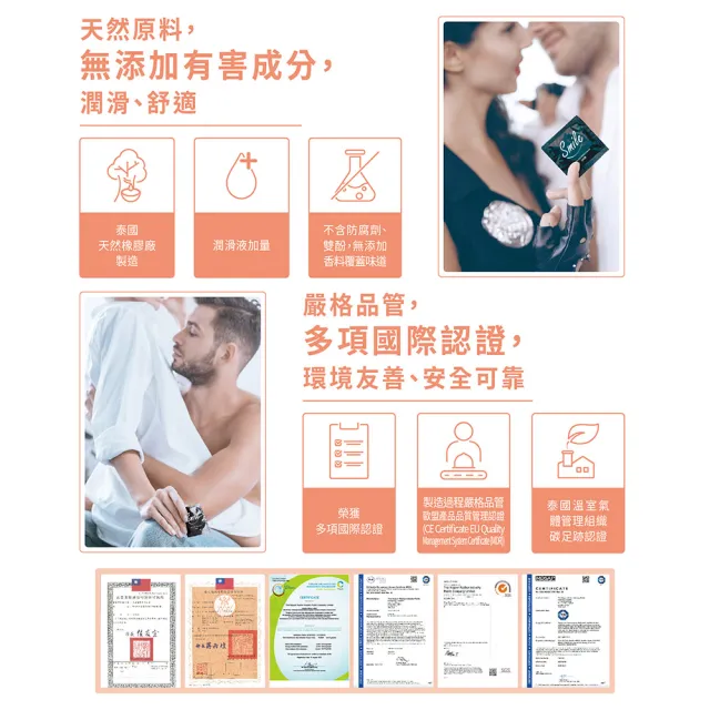 【smile 史邁爾】買2送2 003衛生套保險套(12入*4盒)(共48入)