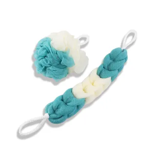 【微糖嚴選】搓澡沐浴組(浴球+浴條-隨機出貨)