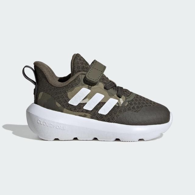 【adidas 愛迪達】 鞋 童鞋 小童 兒童 魔鬼氈 FortaRun 3.0 EL I 綠 IH7705 C5067 