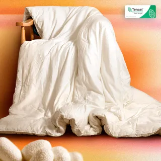 【田中保暖】皇后級 3.5kg 手工純長纖蠶絲被  6x7尺  純棉表布 冬季 蠶絲附保證書(台灣製)