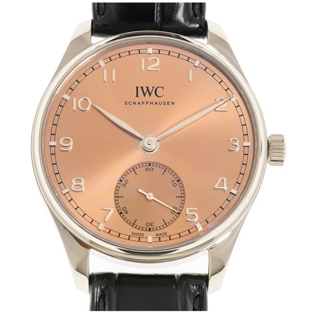 IWC 萬國錶 Portugieser葡萄牙自動皮帶表x澄色x40.4mm(IW358313)