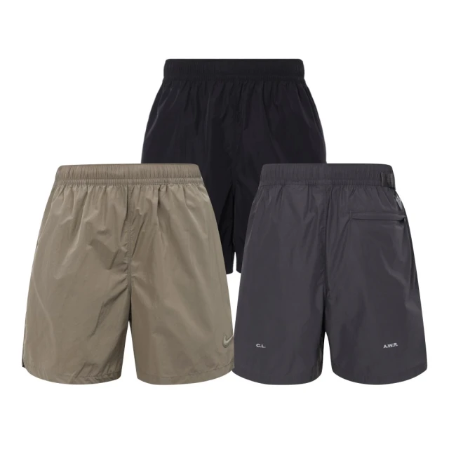 NIKE 耐吉 Nocta x Nike Nylon Shorts 短褲 美版 黑/咖啡/鐵灰 FN8194