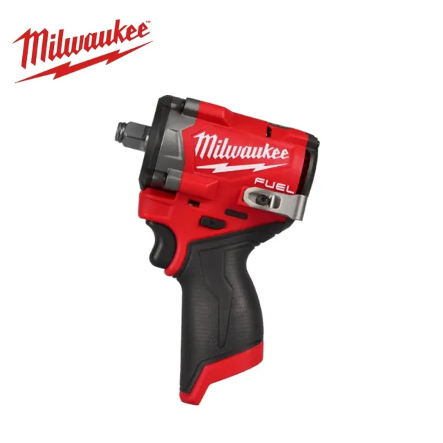 【Milwaukee 美沃奇】12V 3分 4分 無刷 衝擊 扳手 板手機(4分頭 1/2主機+單2.0電池+充電器+箱)
