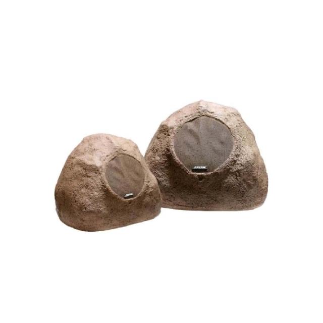  BOK HR6 石頭造型景觀喇叭，採用二音路分頻設計，一對二支組合結構，適用於高壓及擴大機，通用性強。適合戶外使用，配置兩件式，連線方便，輸出功率達 40W-60W，提供清晰音質。主要材質為水性材料，耐用且環保，是室內外裝飾與音響系統的理想選擇。 