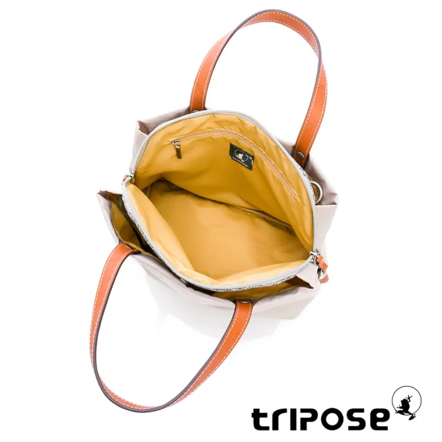【tripose】漫遊系列岩紋三層手提斜背包(多色)