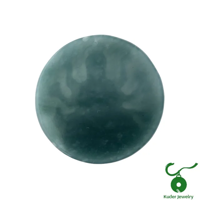 【K.D.J 圓融珠寶】天然翡翠 冰種藍水 千手觀音 圓牌 墜飾