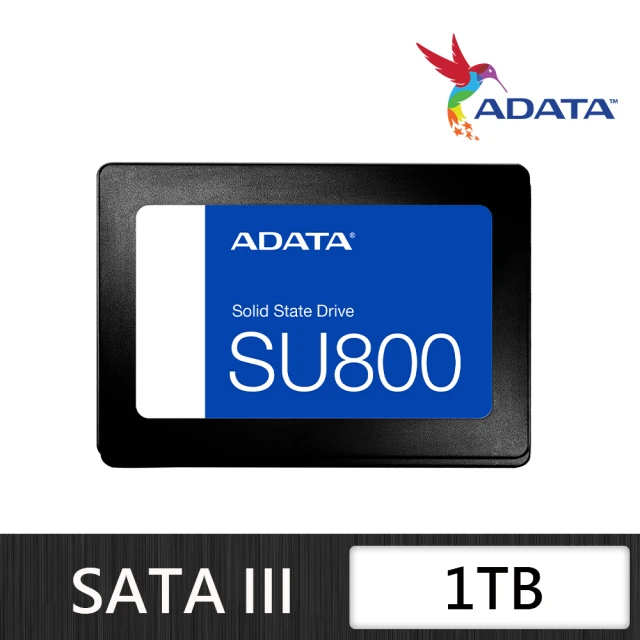 ADATA 威剛 Ultimate SU800 1TB SATA SSD固態硬碟(讀560MB/寫520MB)