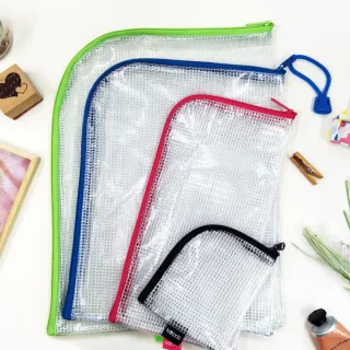 【SEASON 四季紙品禮品】A4L型防水拉鍊袋(收納袋 文件袋 資料袋 CC1102)