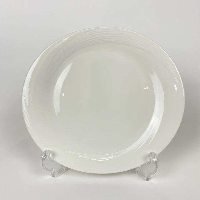 NARUMI 鳴海骨瓷 Oval Plate主廚系列骨瓷橢圓20cm主餐盤