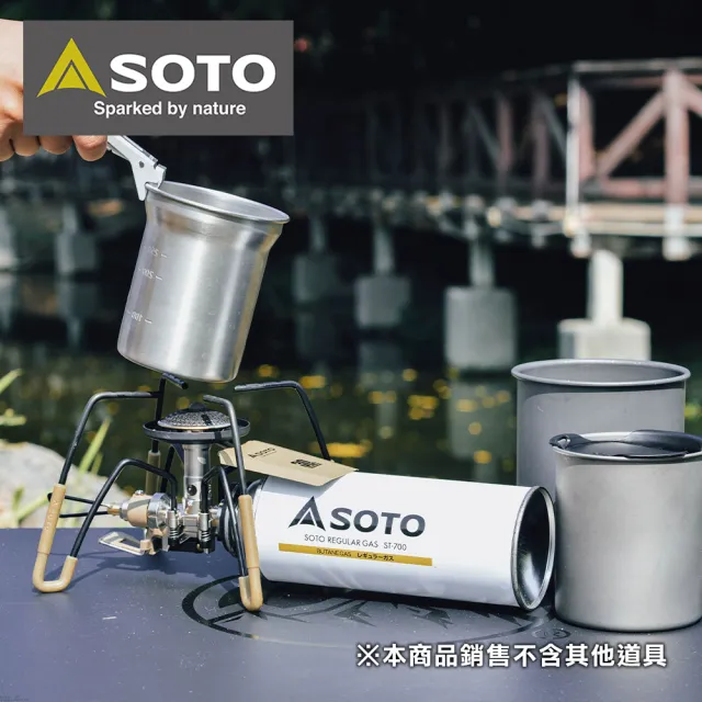【SOTO】鈦杯/不銹鋼杯料理組 SOD-521