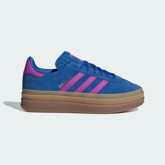 adidas 愛迪達 Gazelle Bold W 女 運動休閒鞋 復古 厚底 舒適 百搭 藍 紫(IG4367)