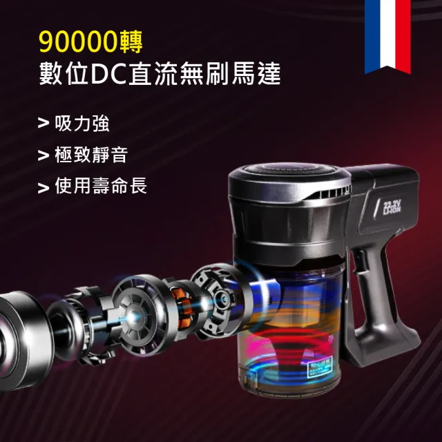 【THOMSON】無線吸塵器(TM-SAV68D)