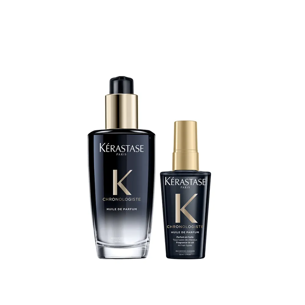 【KERASTASE 巴黎卡詩】黑鑽極萃逆時玫瑰香氛露100ml(卡詩髮油/護髮油)