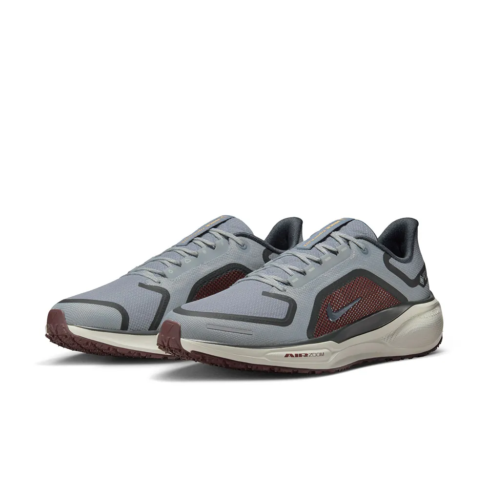 【NIKE 耐吉】慢跑鞋 男鞋 運動鞋 緩震 防潑水 AIR ZM PEGASUS 41 GTX 灰咖啡 FQ1356-003(3R3583)