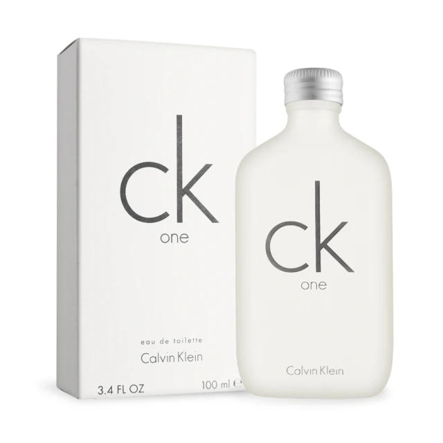 Calvin Klein CK ONE中性淡香水(100ml-專櫃公司貨)