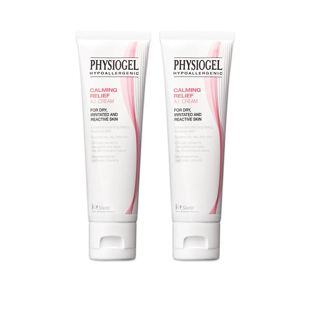 【PHYSIOGEL 潔美淨】安撫修護AI乳霜-50ml_2入(安撫/修護/抗皺/保濕/乳霜)